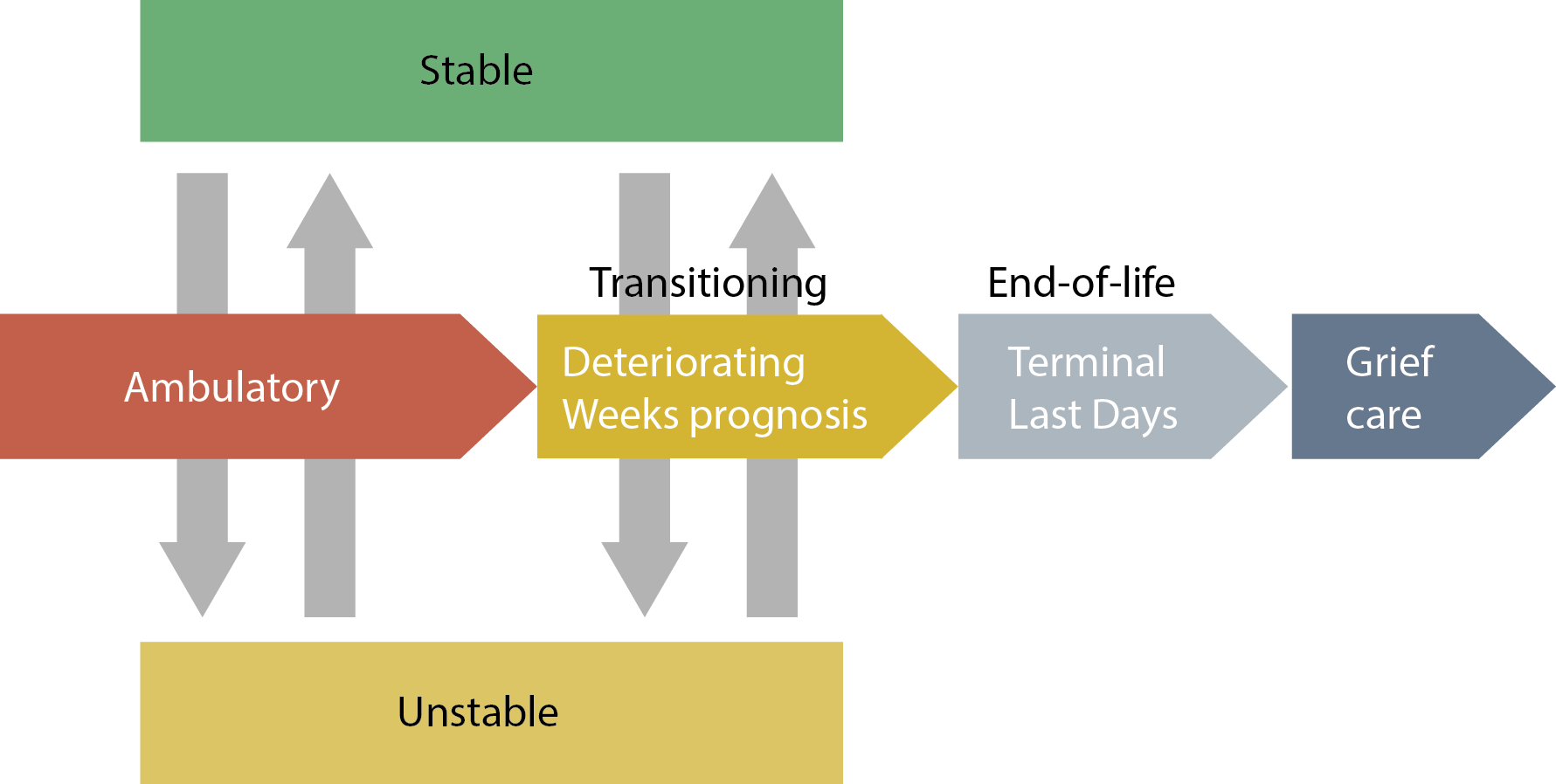 Phases of Palliative Care